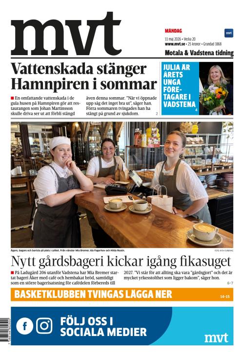 Motala Vadstena Tidning 11.5.2026