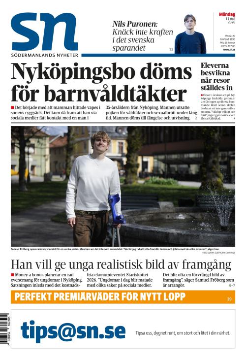 Södermanlands Nyheter 11.5.2026