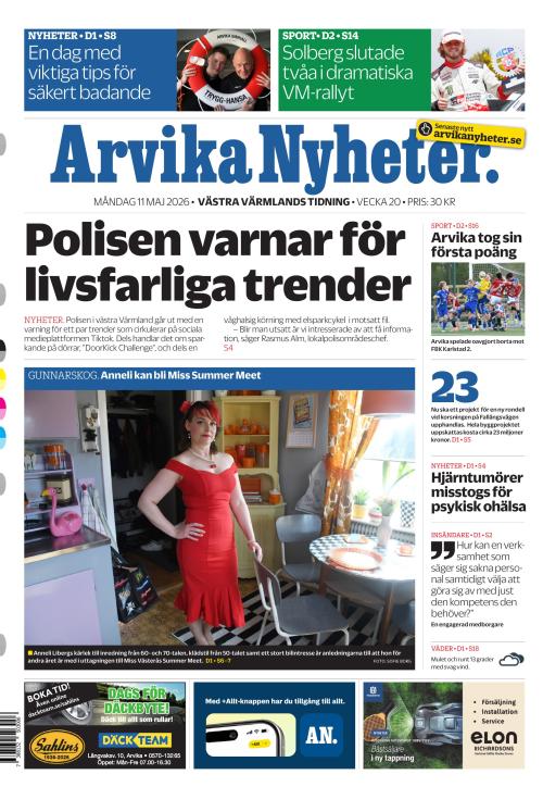 Arvika Nyheter 11.5.2026