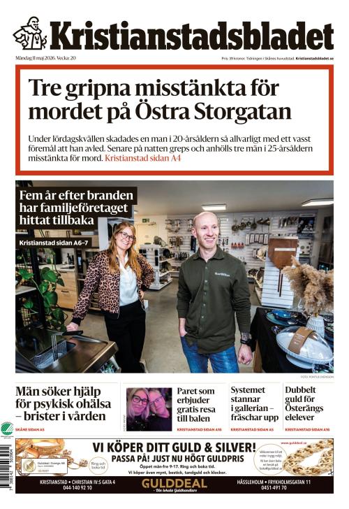 Kristianstadsbladet 11.5.2026