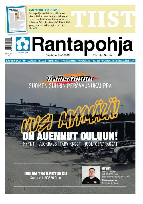 Rantapohja 12.5.2026