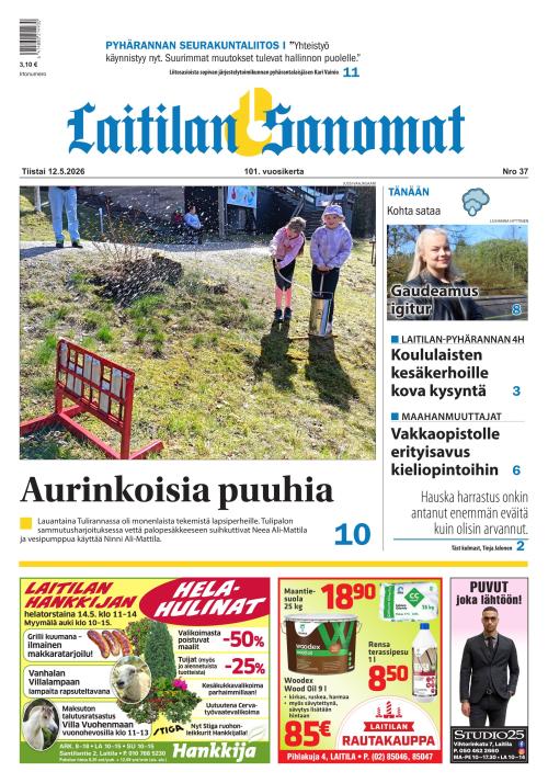Laitilan Sanomat 12.5.2026