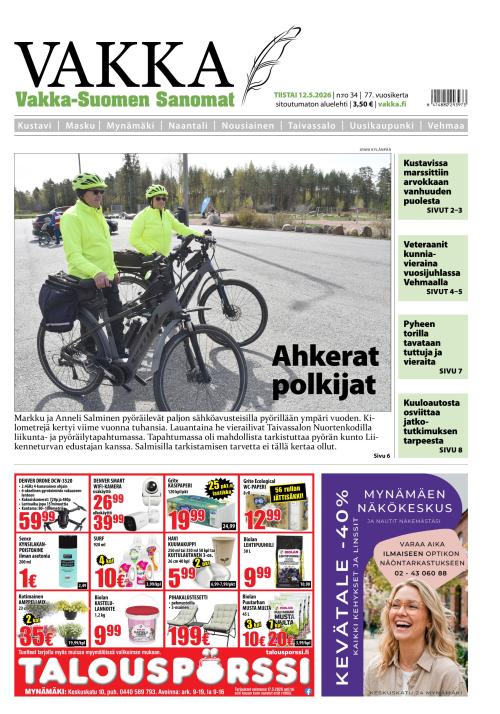 Vakka-Suomen Sanomat 12.5.2026
