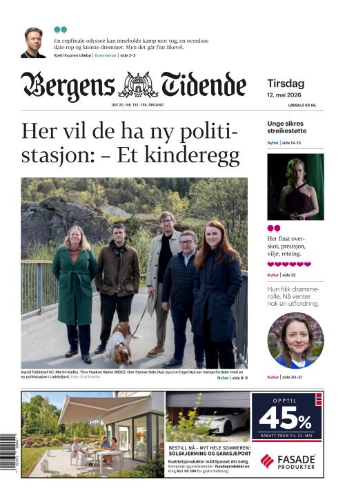 Bergens Tidende 12.5.2026