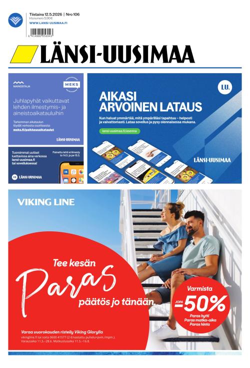 Länsi-Uusimaa 12.5.2026