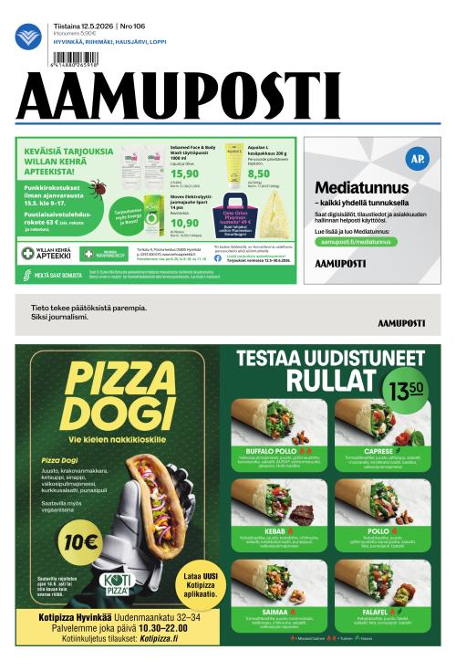Aamuposti 12.5.2026
