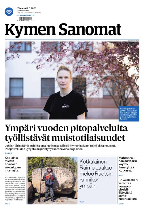 Kymen Sanomat 12.5.2026