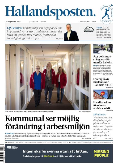 Hallandsposten 12.5.2026
