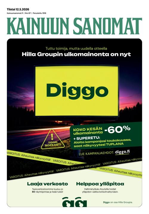 Kainuun Sanomat 12.5.2026