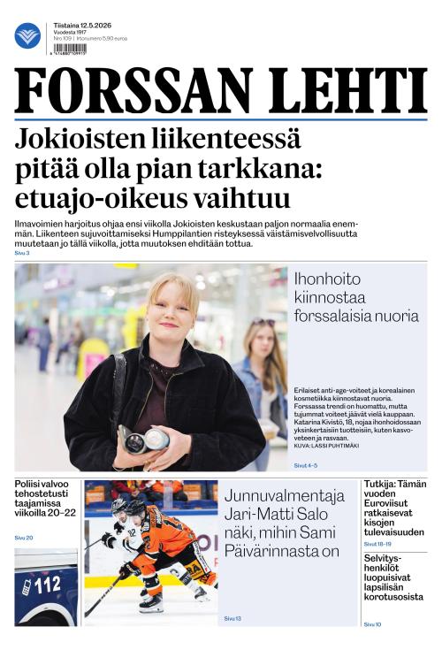 Forssan Lehti 12.5.2026