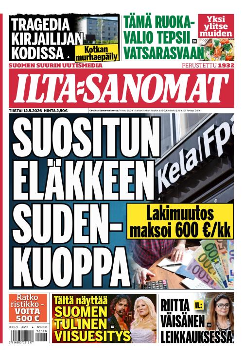 Ilta-Sanomat 12.5.2026