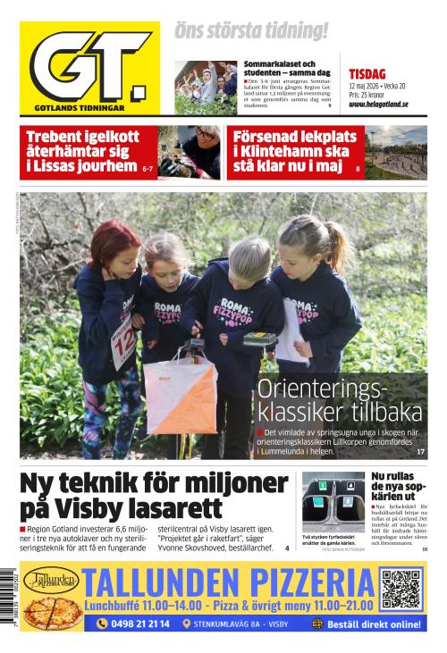 Gotlands Tidningar 12.5.2026