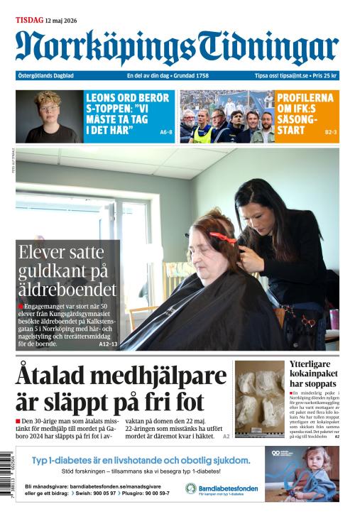 Norrköpings Tidningar 12.5.2026
