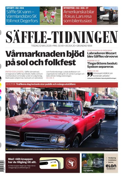 Säffle-Tidningen 12.5.2026