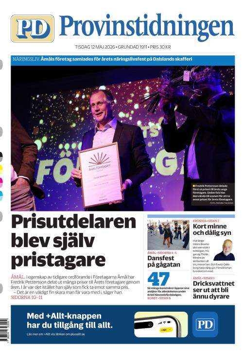 Provinstidningen Dalsland 12.5.2026