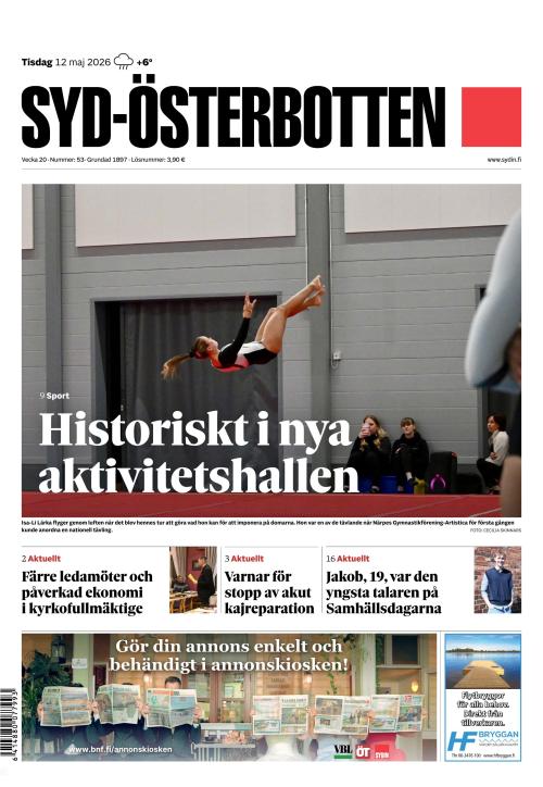 Syd-Österbotten 12.5.2026