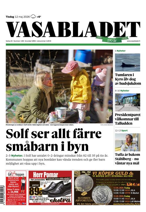 Vasabladet 12.5.2026