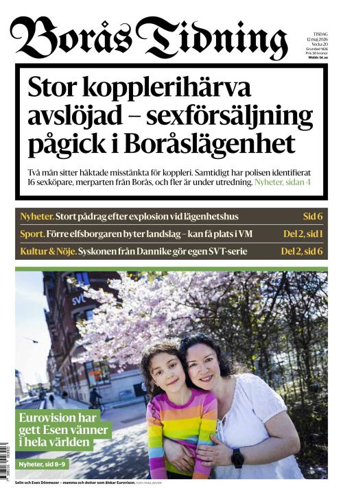 Borås Tidning 12.5.2026