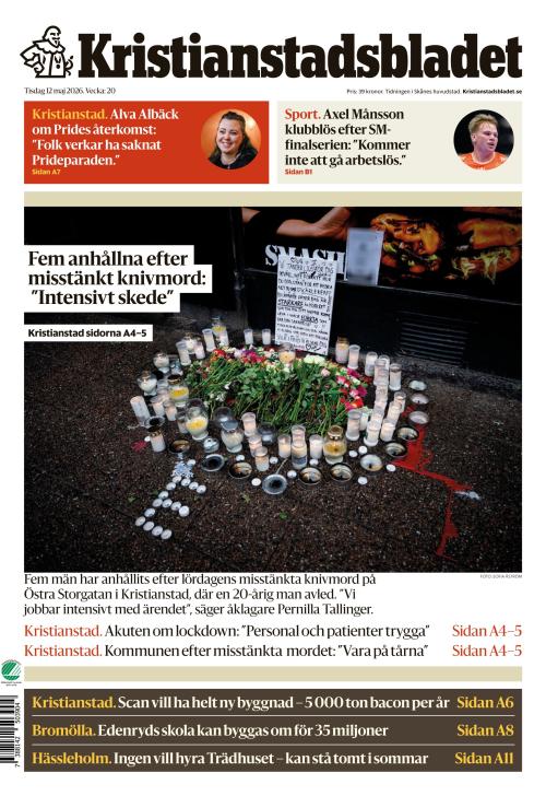 Kristianstadsbladet 12.5.2026