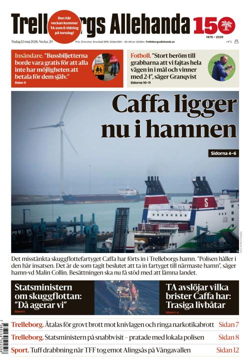 Trelleborgs Allehanda 12.5.2026