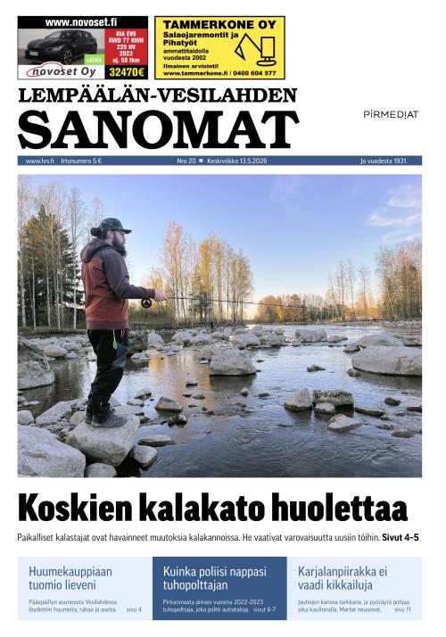 Lempäälän-Vesilahden Sanomat 13.5.2026