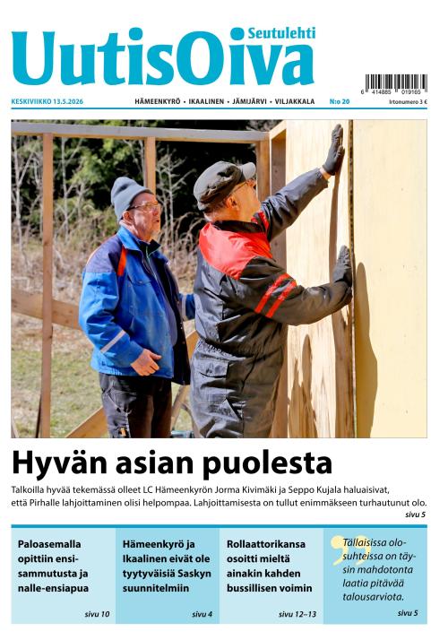 Seutulehti UutisOiva 13.5.2026