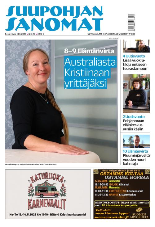 Suupohjan Sanomat 13.5.2026