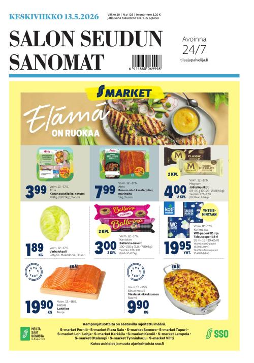 Salon Seudun Sanomat 13.5.2026