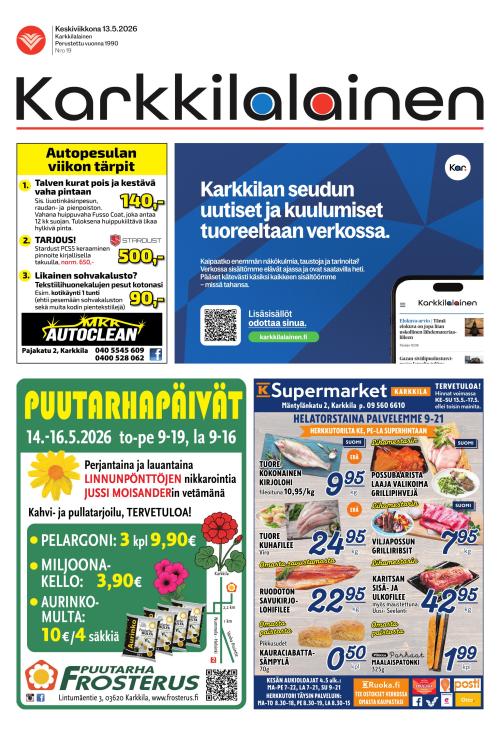 Karkkilalainen 13.5.2026