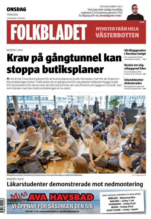 Folkbladet (Västerbotten) (SE) 13.5.2026