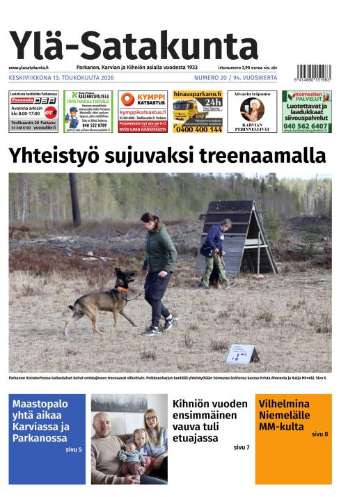 Ylä-Satakunta 13.5.2026