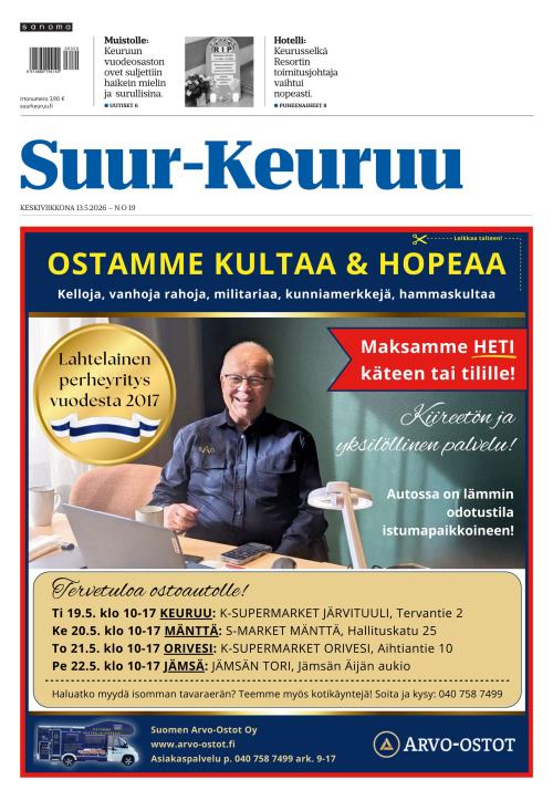 Suur-Keuruu 13.5.2026