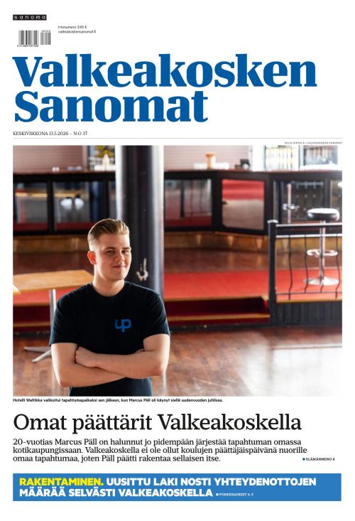 Valkeakosken Sanomat 13.5.2026