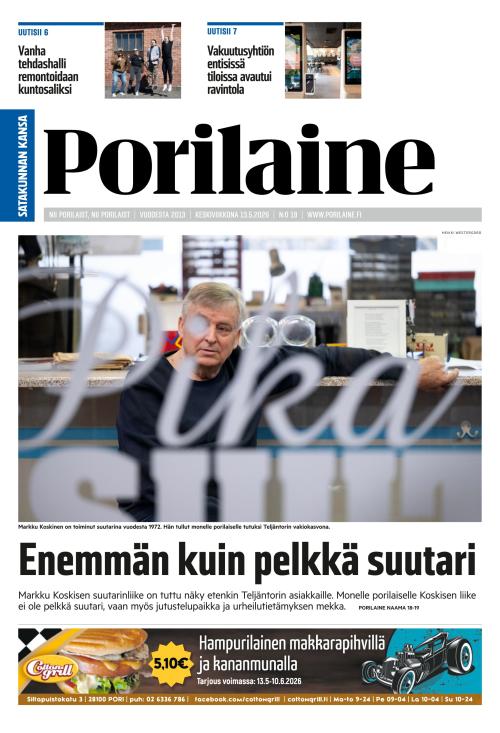 Porilaine 13.5.2026