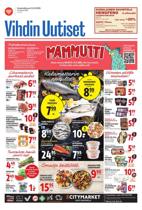 Vihdin uutiset 13.5.2026