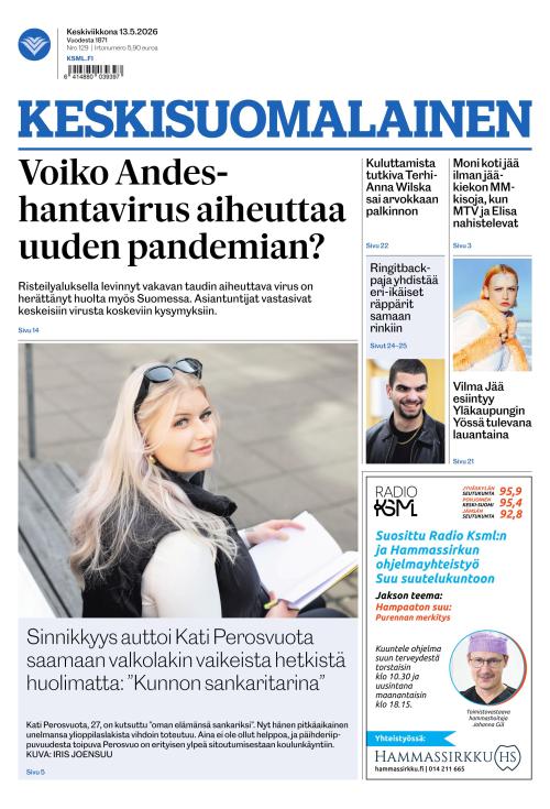 Keskisuomalainen 13.5.2026