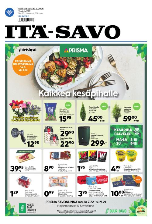Itä-Savo 13.5.2026