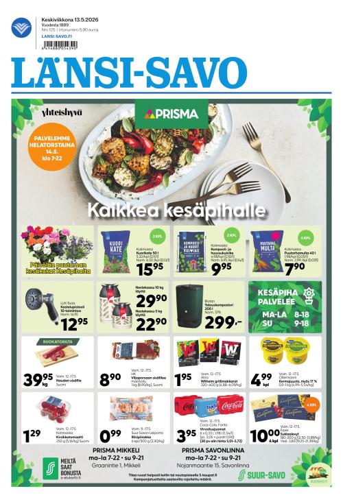 Länsi-Savo 13.5.2026