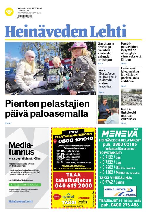 Heinäveden lehti 13.5.2026