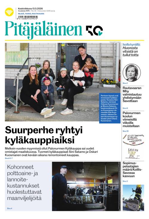 Pitäjäläinen 13.5.2026