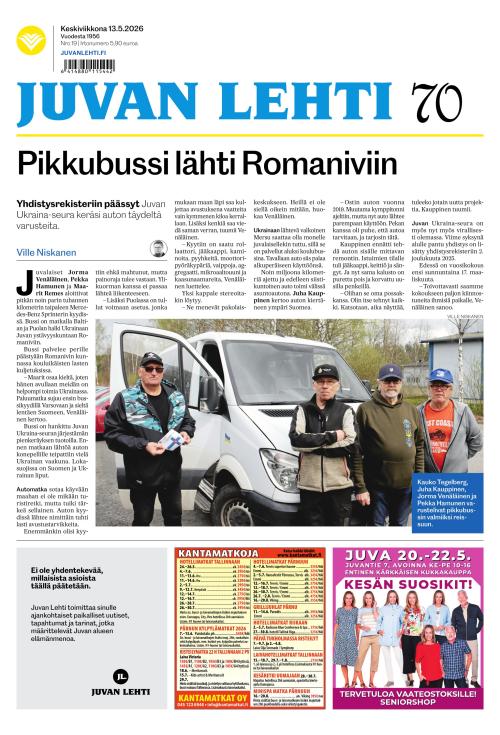 Juvan lehti 13.5.2026