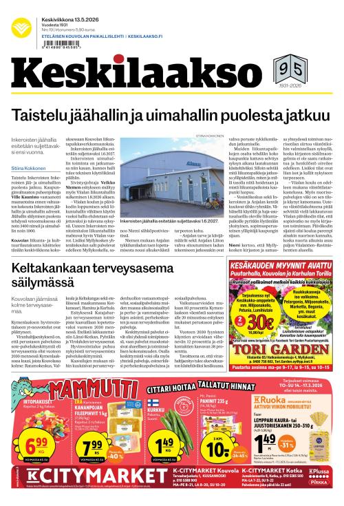 Keskilaakso 13.5.2026