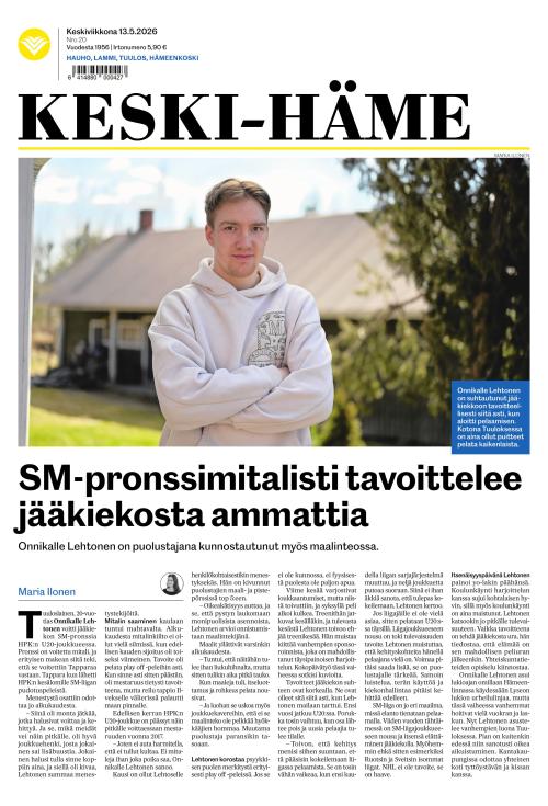 Keski-Häme 13.5.2026