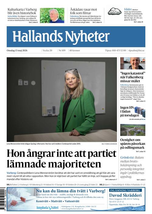 Hallands Nyheter 13.5.2026