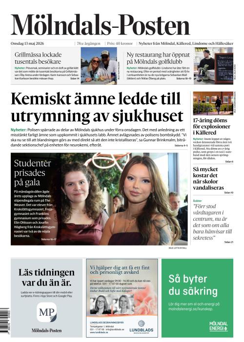 Mölndals-Posten 13.5.2026