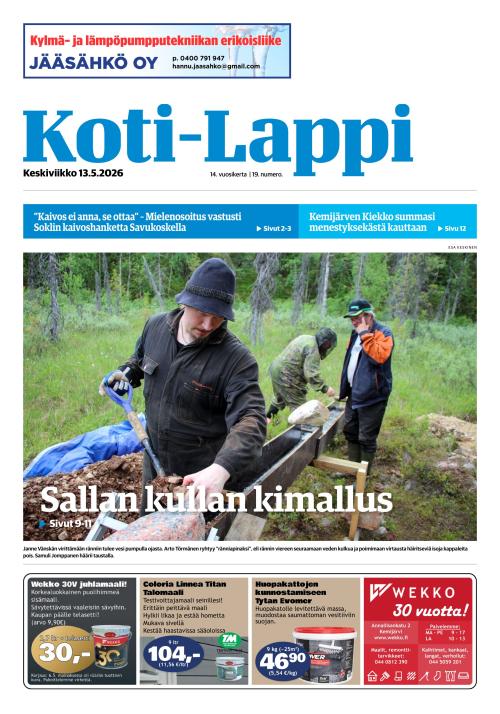 Koti-Lappi 13.5.2026