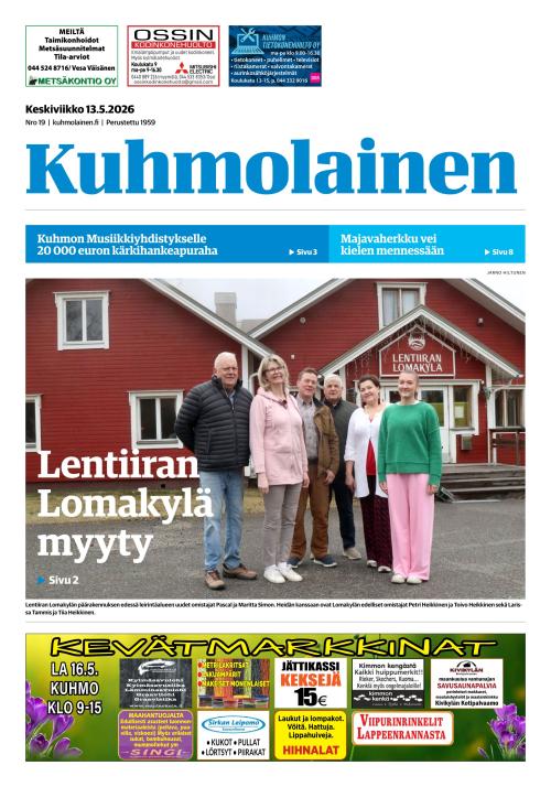 Kuhmolainen 13.5.2026