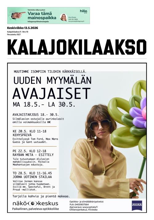 Kalajokilaakso ja Kalajaska 13.5.2026