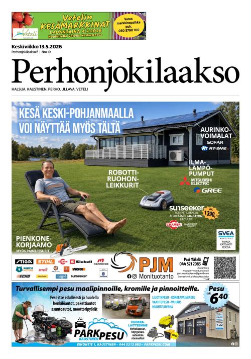 Perhonjokilaakso 13.5.2026