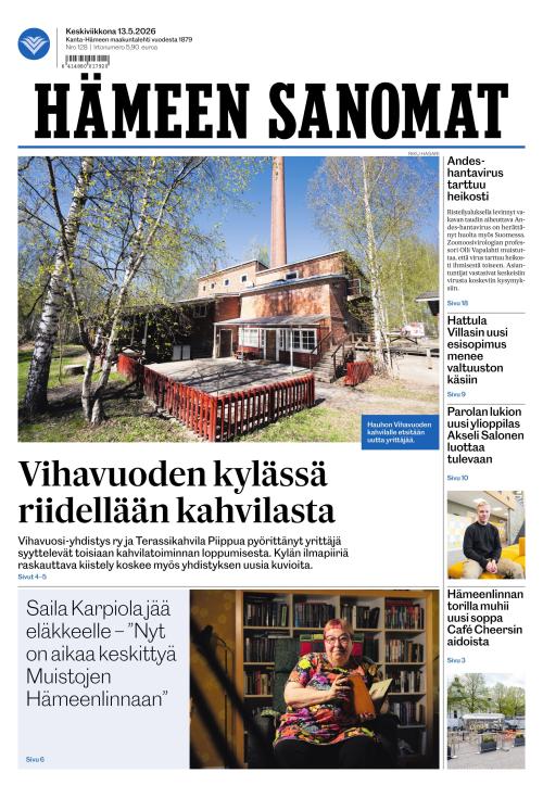 Hämeen Sanomat 13.5.2026